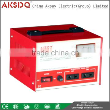 New Style Home High Precision Single Phase Full Automatic Servo Motor AC Voltage Stabilizer