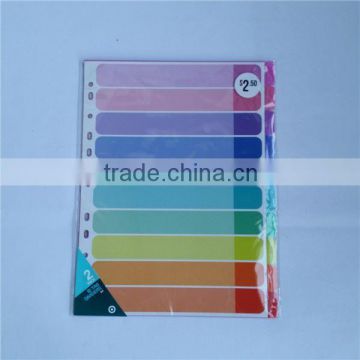 With quality warrantee PP plastic dividers