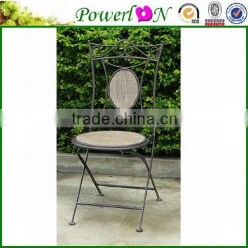 Discounted Fashion Design Cheap Round Folding Garden Chair For Backyard Patio Park