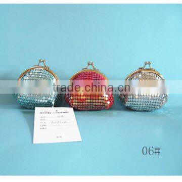 Mini exquisite aluminium mesh coin purse