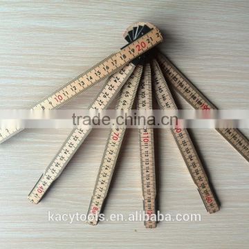 2m Promotional custom wooden level ruler