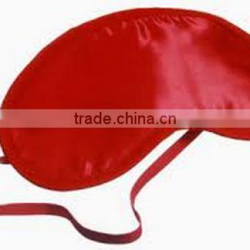 Luxury red inflight travel polyester mask
