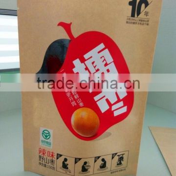 kraft paper bag with window cement bag