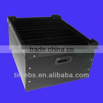 Anti-static electronic components storage box