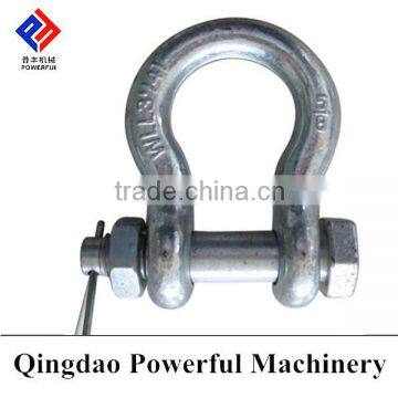 U.S. TYPE g2130 DROP FORGED BOLT TYPE ANCHOR BOW SHACKLE