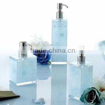 Fashionable and High-grade acrylic lotion bottle Soap dispenser with in a wealth of colors