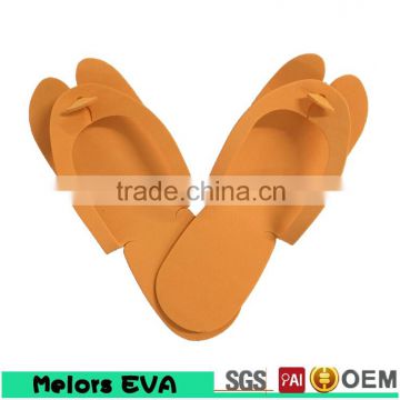 Custom printed Disposable Slippers/Eva twin color slipper