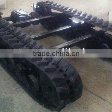 Crawler undercarriage of spare parts