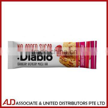 Diablo Cranberry Raspberry Muesli Bar 30g