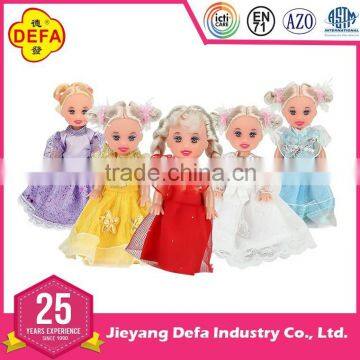 Cheap Fashion 4 Inch Mini Dolls Toy With Clothes