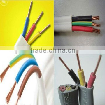 Africa hot sale 3 ocre flat different types of cables