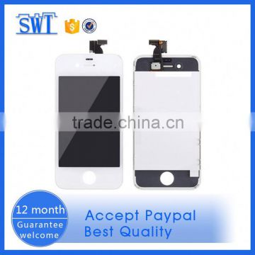 Fast arrival and accept Paypal for mobile phone iphone 4g brand new complete lcd red