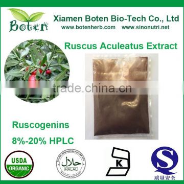 100% Natural best quality Ruscus Aculeatus Extract