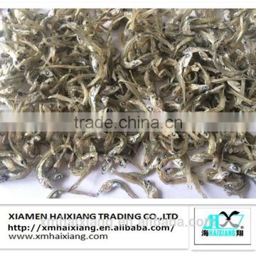 Dried salted anchovy fish