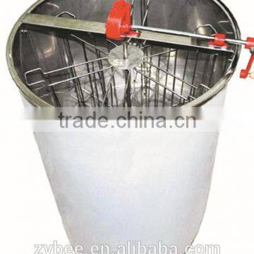 2015 High Qulity Stainless Steel 6 Frame Manual Honey Extractor With Hot Sale