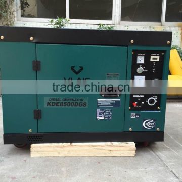 Guangzhou diesel generatory factory supply best price portable generator7 kw slient diesel generator