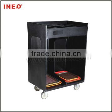 Plastic Restaurant And Hotel Tray,Plate Or Table Ware Service Cart