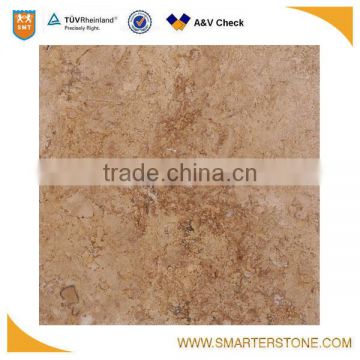 China Coffee travertine marble price in m2