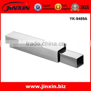 Jinxin stainless steel staircase railing products 2mm thickness square top handrail YK-9489A