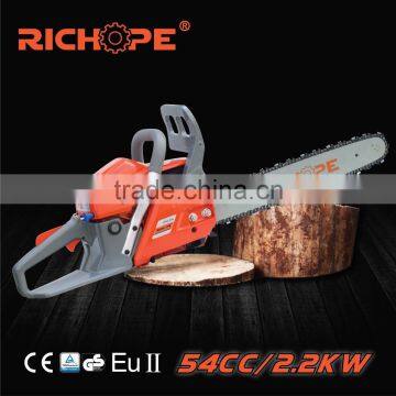 zm5460 forest rubber tree cutting for big tree chain saw use