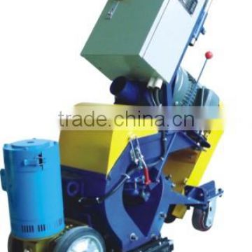 floor shot blasting machine to recoating or application of overlays