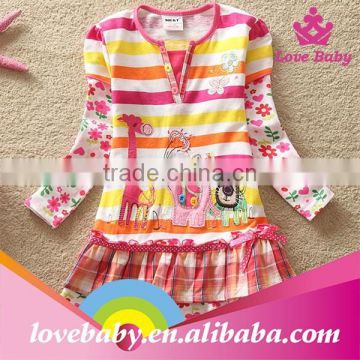 Children kids clothing long sleeve top korea kids clothes LBE4092975
