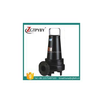 Submersible sewage pump with cutting device vertical pump cast iron