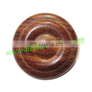 Handmade wood buttons, size : 7x30mm BTWDR034