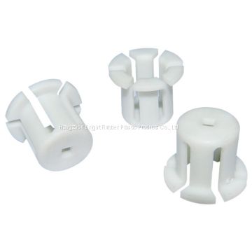 White PVC custom made plastic parts for Machinery equipmen