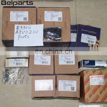 Belparts excavator electric E330C A8V0200 hydraulic pump spare parts