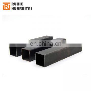 19*19 square steel tube, black carbon hollow section steel pipe for sale