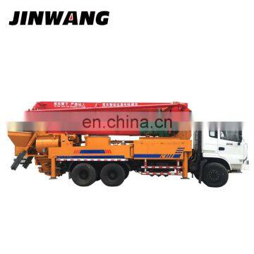 Made in China five-section arm concrete pumper truck for construction