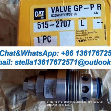 515-2707/5152707 VALVE GP-RELIEF CAT/Caterpillar 345D L 345C L 349D2 345D L VG Excavator Accessories Spare Parts