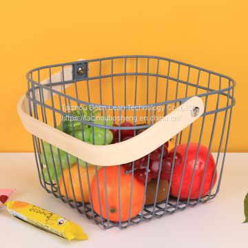 Customized Wire Metal Storage Basket Wire Basket Fruit Basket