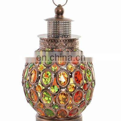 2021 New Design home decorative  glass Handmade Mosaic table Turkish Lamp glass table lamp