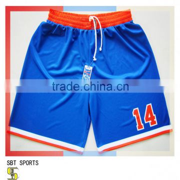 Wuxi custom digital sublimated printing design sports basketball shorts