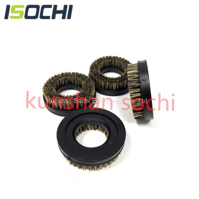 Round Bristle Wholesale 50mm Cleaning CNC PCB Pressure Foot Brush Black Plastics Handle for Taiwan Tongtai Router Machine