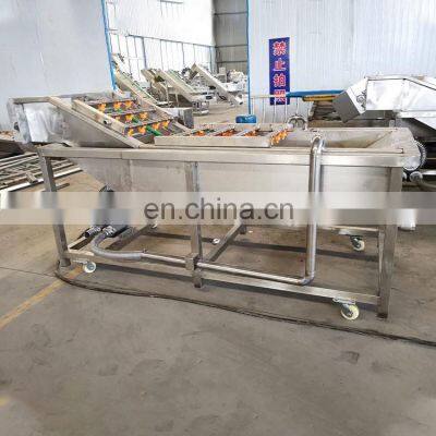 Discount Fruit Washing Machine By Water Spraying Type Vegetable Automatic Washer Machine Line Bulbs Washing Machine