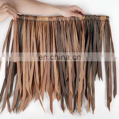 Top Quality Original Color Original Color Plastic Thatch Roof On Sell