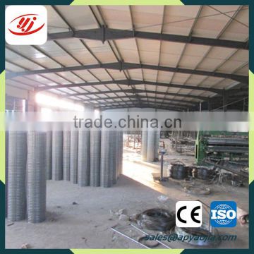 green pvc coated galvanized welded wire mesh