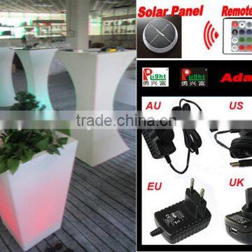 Solar LED light Flower pot with remote control YXF-4570S