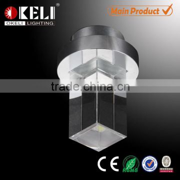 Aluminium with K9 crystal fixtures halogen mr16 spotlight