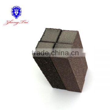 Small sand sponge block for art and craft use