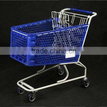 Flat-pin plastic Shopping Cart (100L)