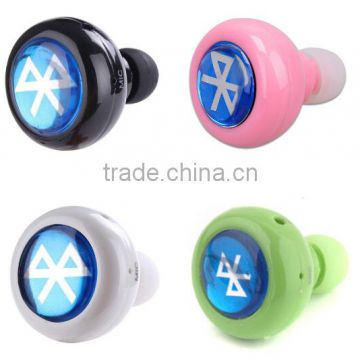 Hot sell wireless bluetooth earphone micro for iphone5/5s/6