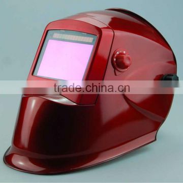 Solar power auto darkening ISO9001 welding helmet