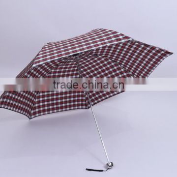 manual open 3 fold umbrella in good quality