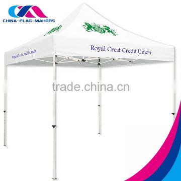 cheap custom design dye sublimation print pop up tent made in china