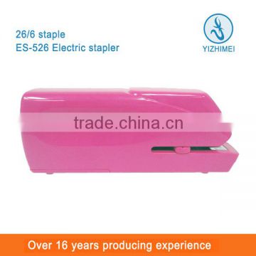 ELM ES526 Battery operated stapler made in china dongguan factory