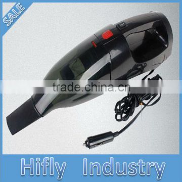 HF-803 DC 12V Car Vacuum Cleaner with LED lighting air inflation and Tire pressure measurement (CE cetificate)